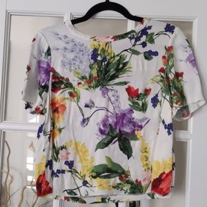 Alice + Olivia cropped shirt size Medium